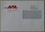 (232'147) - AFA-Briefumschlag von 2019 am 20.