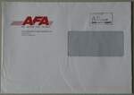 (232'167) - AFA-Briefumschlag von 2020 am 20. Januar 2022 in Thun
