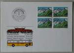 (234'295) - PTT-Briefumschlag vom 1. Mrz bis 12. Juni 1977 am 9. April 2022 in Thun