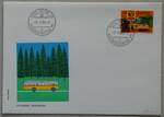 (234'373) - PTT-Briefumschlag vom 5. September 1980 am 10. April 2022 in Thun