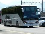 (238'467) - Aus Deutschland: Unser Roter Bus, Knigsbrck - VG-RS 53 - Setra am 25. Juli 2022 in Thun, CarTerminal