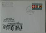 (242'096) - PTT-Briefumschlag vom 20. November 1965 am 4. November 2022 in Thun
