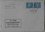 (242'318) - PTT-Briefumschlag vom 15. August 1969 am 9. November 2022 in Thun