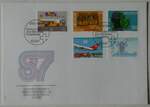 (242'681) - PTT-Briefumschlag vom 10. Mrz 1987 am 14. November 2022 in Thun