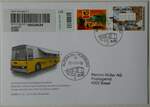 (242'692) - Post-Briefumschlag vom 23. September 2001 am 14. November 2022 in Thun