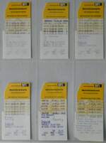 (243'062) - STI-Mehrfahrtenkarten am 21. November 2022 in Thun
