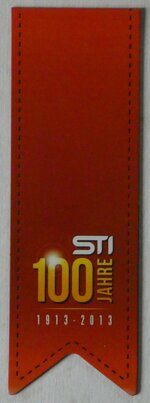 (243'222) - Magnetwimpel - 100 Jahre STI 1913 - 2013 - am 28.