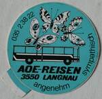 (244'885) - Kleber für AOE-Reisen am 9.