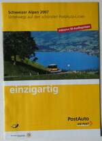 (246'639) - PostAuto-Schweizer Alpen 2007 am 26. Februar 2023 in Thun (Vorderseite)
