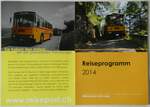 (248'739) - Reisepost-Reiseprogramm 2014 am 17. April 2023 in Thun