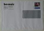 (248'743) - Bernair-Briefumschlag vom 3. Februar 2012 am 17. April 2023 in Thun