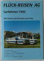 (248'929) - Flck-Reisen-Carfahrten 1992 am 21.