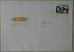 (250'018) - Kunz&Maurer-Briefumschlag vom 17. Mrz 1998 am 14. Mai 2023 in Thun