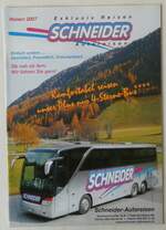 (251'107) - Schneider-Reisen 2007 am 6. Juni 2023 in Thun (Vorderseite)