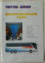 (251'672) - Tritten-Reiseprogramm 2004 am 18. Juni 2023 in Thun
