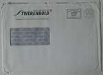 (252'752) - Twerenbold-Briefumschlag am 16. Juli 2023 in Thun