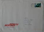 (253'766) - Saner-Briefumschlag vom 6. Juli 1998 am 13. August 2023 in Thun