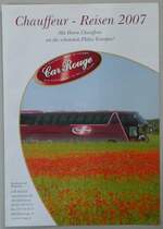 (254'837) - Car Rouge - Chauffeur-Reisen 2007 am 5. September 2023 in Thun