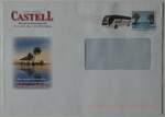 (255'806) - Castell-Briefumschlag am 2.