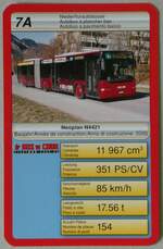 (256'056) - Quartett-Spielkarte mit SBC-Neoplan N4421 am 9. Oktober 2023 in Thun 