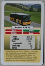 (256'545) - Quartett-Spielkarte mit Irisbus am 29. Oktober 2023 in Thun