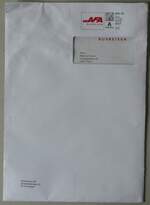 (256'651) - AFA-Briefumschlag vom 31. Oktober 2023 am 3. November 2023 in Thun