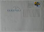 (258'502) - Zugvogel-Briefumschlag vom 28. August 1998 am 8. Januar 2024 in Thun