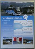 (258'907) - Flck-Reisen 2024 am 25. Januar 2024 in Thun (Rckseite)