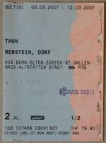(259'130) - SBB/RTB-Spezialbillet am 4. Februar 2024 in Thun