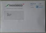 (260'238) - Twerenbold-Briefumschlag vom 8. Mrz 2024 am 10. Mrz 2024 in Thun