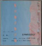 (260'636) - AAGS-Einzelbillet vom 23. November 2013 am 24. Mrz 2024 in Thun