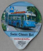 (261'074) - Kaffeerahm - Swiss Classic Bus - am 7. April 2024 in Thun