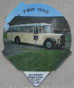 (264'913) - Kaffeerahm - FBW 1957 - am 21.