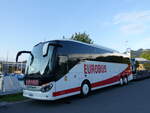 Thun/857868/265076---funi-car-biel---nr (265'076) - Funi-Car, Biel - Nr. 14/BE 208'414 - Setra am 27. Juli 2024 in Thun, Strandbad