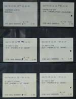 (283'706) - Postauto-Einzelbillette am 4.