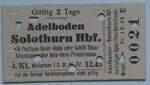 (285'177) - AFA-Einzelbillet vom 10. Januar 1941 am 2. M�rz 2026 in Thun (Vorderseite)