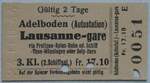(285'180) - AFA-Einzelbillet vom 24. Februar 1944 am 2. M�rz 2026 in Thun