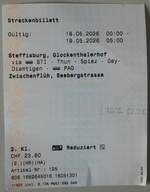 (287'250) - STI/SBB/PAG-Einzelbillet vom 18.
