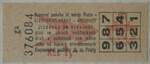 (289'432) - Aus der Tschechoslowakei: DPP-Einzelbillet vom 21. September 1878 am 5. Juli 2026 in Thun