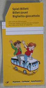 (291'000) - PostAuto-Spielbillet (Mehrfahrtenkarte) am 20. September 2026 in Thun