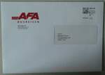 (291'237) - AFA-Briefumschlag vom 21. September 2026 am 28. September 2026 in Thun