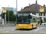 (251'871) - PostAuto Bern - Nr. 218/BE 843'218/PID 10'675 - Heuliez am 22. Juni 2023 beim Bahnhof Worb Dorf