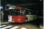 (057'208) - TPF Fribourg - Nr. 10/FR 300'248 - Volvo/Lauber (ex GFM Fribourg Nr. 10) am 3. November 2002 in Fribourg, Busbahnhof