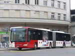 (169'233) - TPF Fribourg - Nr. 550/FR 300'425 - Mercedes am 13. Mrz 2016 beim Bahnhof Fribourg