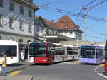 Fribourg/653777/203249---tpf-fribourg---nr (203'249) - TPF Fribourg - Nr. 590/FR 300'380 - Mercedes am 24. Mrz 2019 beim Bahnhof Fribourg