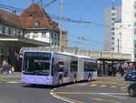(203'252) - TPF Fribourg - Nr. 595/FR 300'440 - Mercedes am 24. Mrz 2019 beim Bahnhof Fribourg