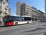 (203'255) - TPF Fribourg - Nr. 1018/FR 300'423 - Mercedes am 24. Mrz 2019 beim Bahnhof Fribourg