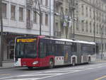 (223'493) - TPF Fribourg - Nr. 113/FR 300'373 - Mercedes am 12. Februar 2021 beim Bahnhof Fribourg