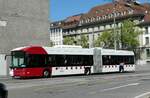 (251'516) - TPF Fribourg - Nr. 529 - Hess/Hess Gelenktrolleybus am 15. Juni 2023 in Fribourg, Rue Pierre-Kaelin