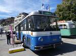 Fribourg/863238/266787---tf-fribourg-ctf-- (266'787) - TF Fribourg (CTF) - Nr. 34 - Saurer/Hess Trolleybus (ex TPF Fribourg Nr. 334; ex TF Fribourg Nr. 34) am 7. September 2024 in Fribourg, Place Georges Python